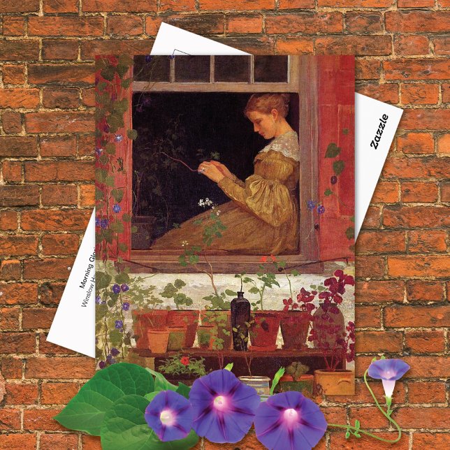 Postal Morning Glories Winslow Homer (Subido por el creador)