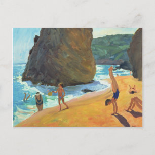 Postal Morning Platja dos Rosais Costa Brava 1997