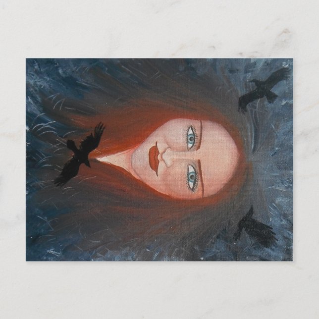 Postal Morrígan (Anverso)