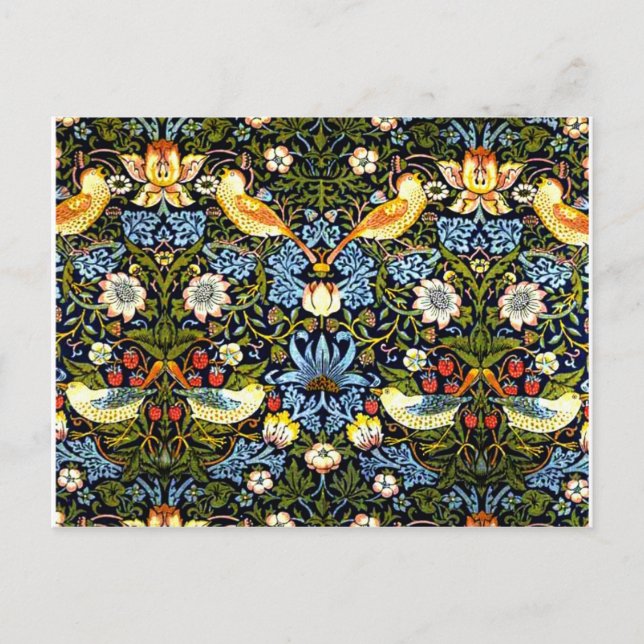 Postal Morris - Ladrón de fresa (Anverso)