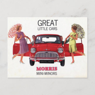 Postal Morris Mini Menor 1963