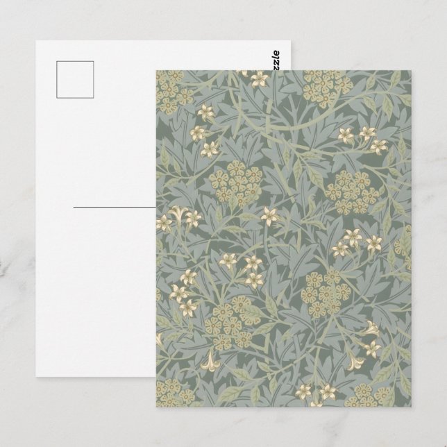 Postal Morris Vine & Jasmine Garden Flower Classic (Anverso / Reverso)