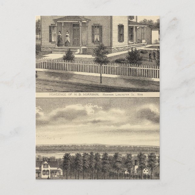 Postal Morrison y Greenamyre, Nebraska (Anverso)