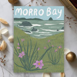 Postal Morro Bay Central California Ilustracion Beach P<br><div class="desc">Mira este ilustracion super genial de Morro Bay, California. Tanto si eres un local como si te gusta esta dulce ciudad de la playa, demuestra que eres un fan con esta postal. Y asegúrate de revisar mi tienda para ver más productos y diseños. Siempre puedes añadir tu propio texto. Avísame...</div>