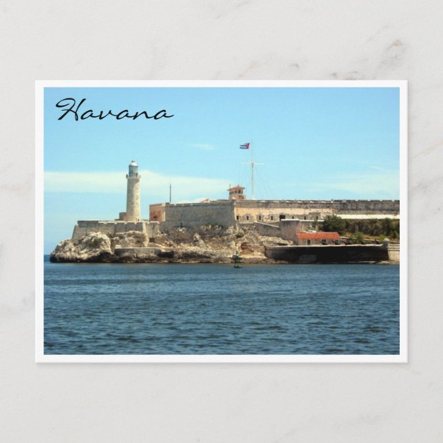 Postal morro castle havana (Anverso)