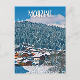 Postal Morzine Station de ski