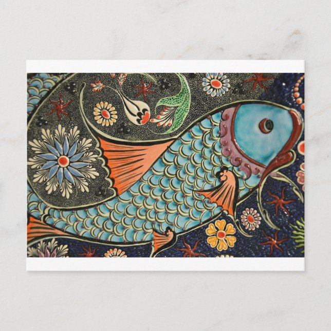 Postal Mosaic Fish Fash (Anverso)