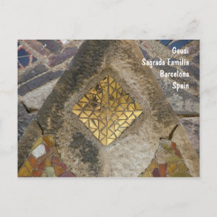 Postal Mosaic from the Sagrada Familia