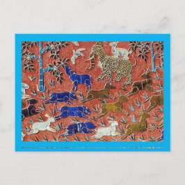 Postal Mosaico Animal, Rescate Animal,