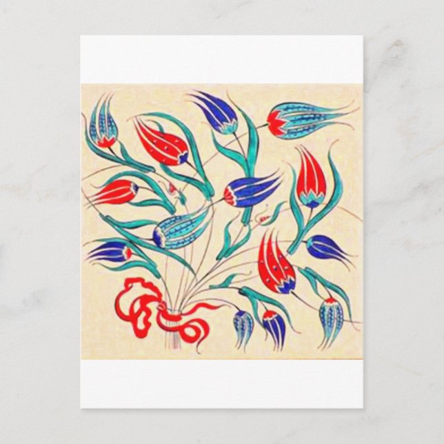 Postal mosaico iznik 2 (Anverso)