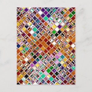 Postal Mosaico recreado