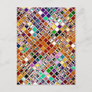 Postal Mosaico recreado