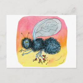 Postal Mosca voladora