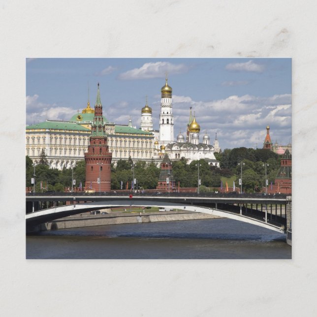 Postal Moscú. Kremlin (Anverso)