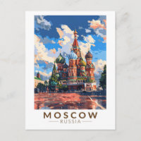 Moscú Rusia Plaza Roja Viaje de arte