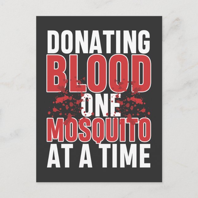 Postal Mosquito Camper Naturaleza Aventura Senderismo (Anverso)