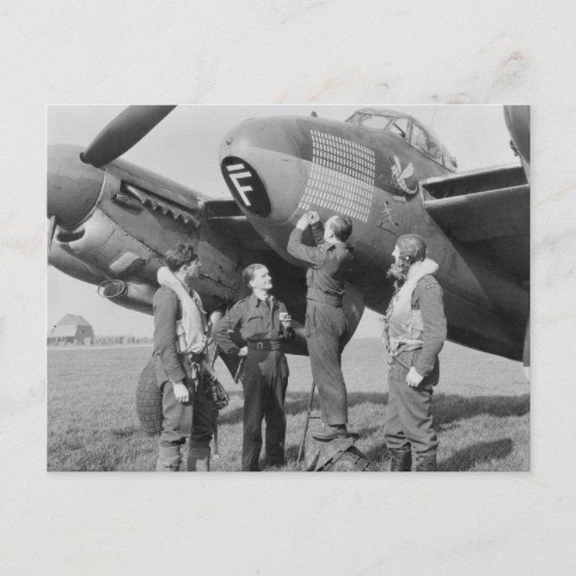 Postal mosquito de Havilland (Anverso)