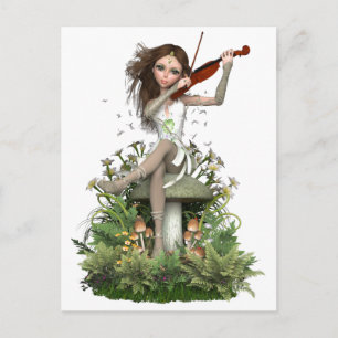 Postal Moss Agate Fairy ~ Melody