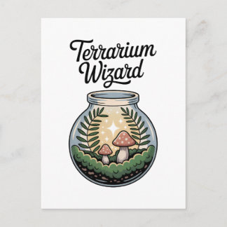 Postal Moss Jar Plant Terrarium Building Lover