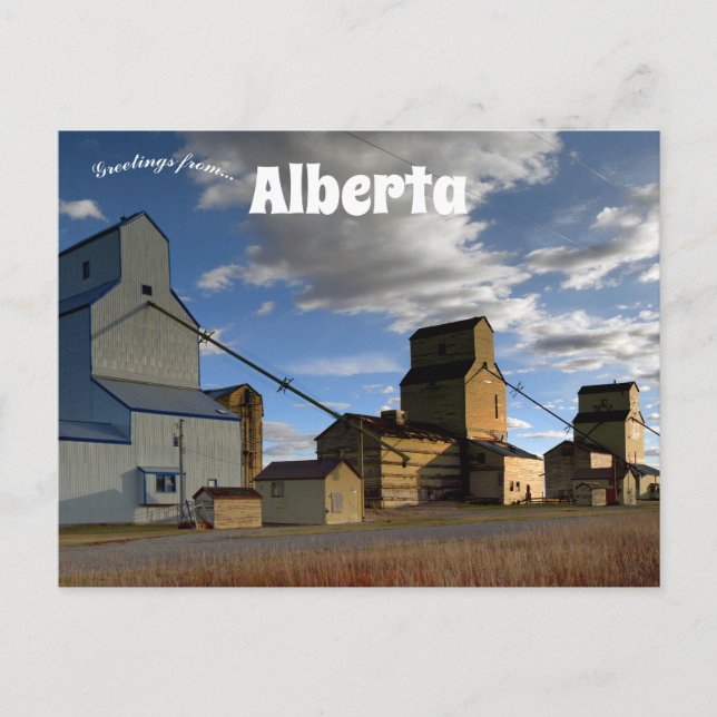Postal Mossleigh Vulcan County Alberta (Anverso)