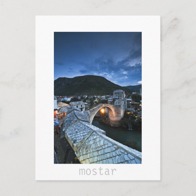 Postal Mostar (Anverso)