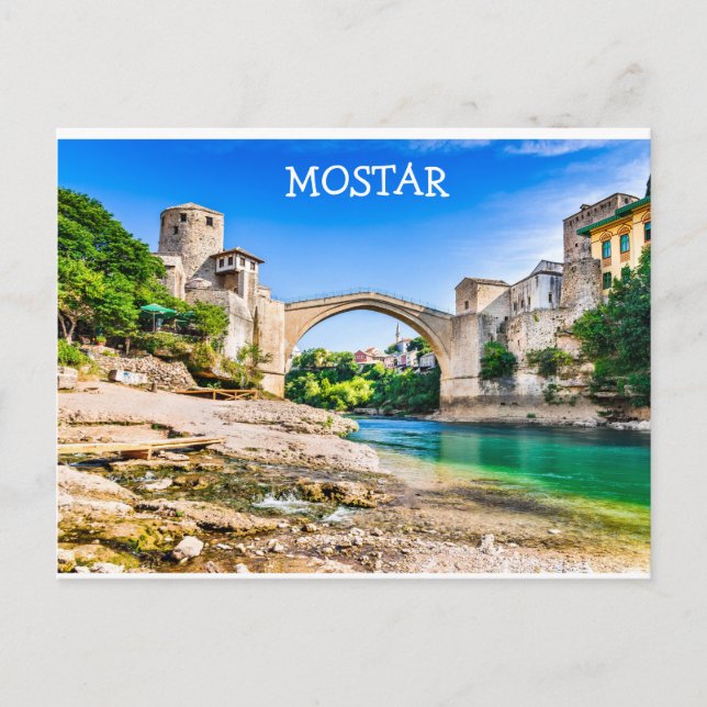Postal Mostar (Anverso)
