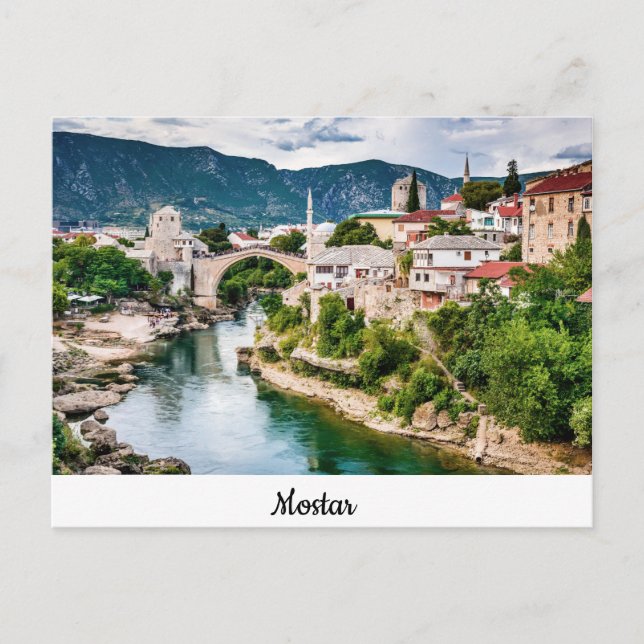 Postal Mostar (Anverso)
