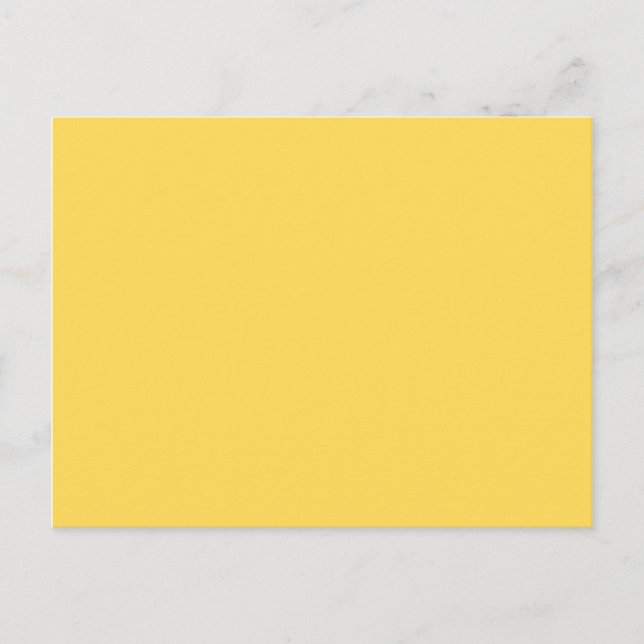 Postal mostaza de color (Anverso)