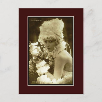 Postal Mostrar Chica 1920