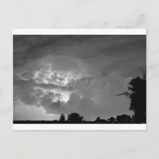 Postal Mostrar luz en blanco y negro