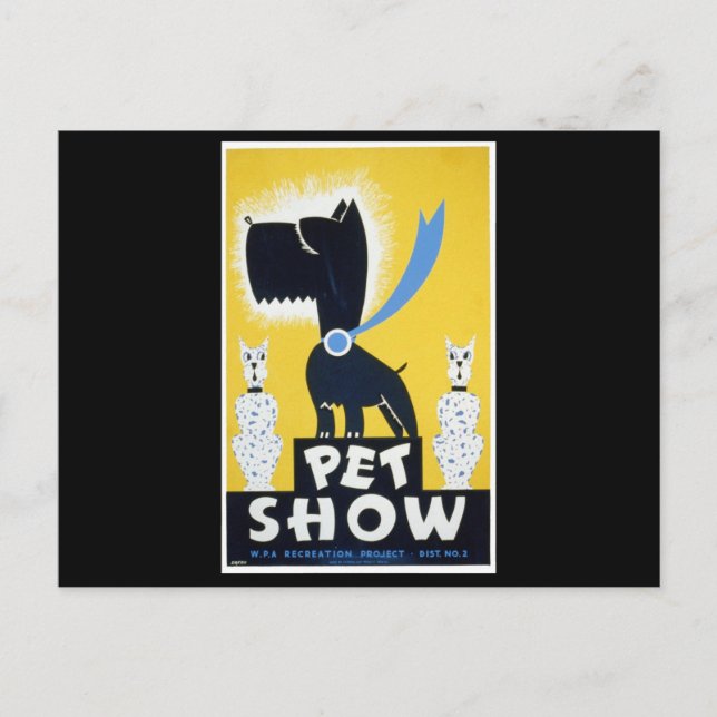 Postal Mostrar mascota (Anverso)