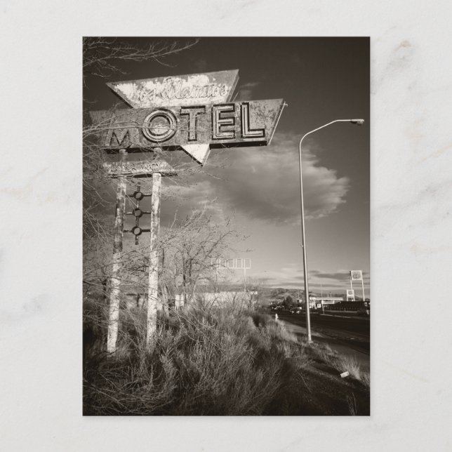 Postal Motel Retro (Anverso)