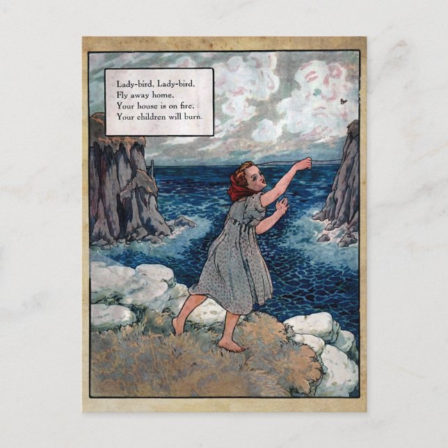 Postal mother goose nursery rhymes 5 (Anverso)