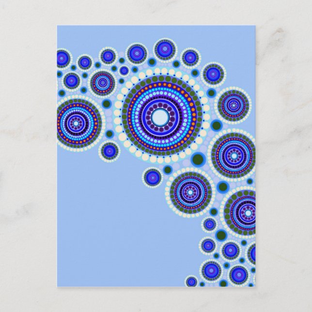 Postal Motif Círculo #117 Postcard (Anverso)