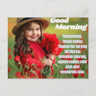 Postal Motivación Buenos días