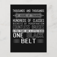 Motivación de Black Belt Karate Taekwondo Jiu Jits