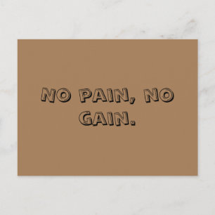 Postal Motivación de GIMNASIO Texto personalizado Y marr