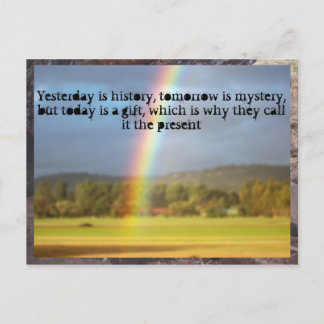 Postal motivación del arco iris…