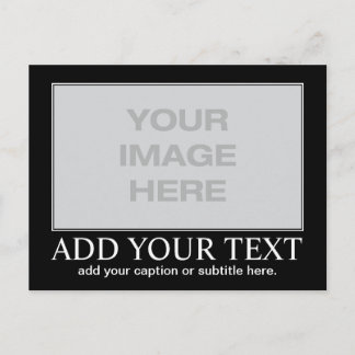 Postal Motivación/Demotivación personalizado