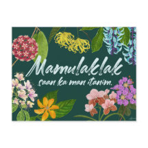 Motivación filipina "Mamulaklak" (Bloom)