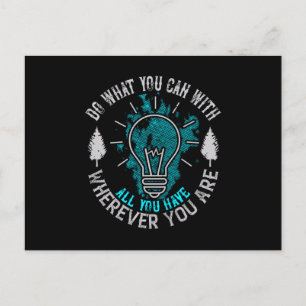 Postal Motivación - Haz lo que puedas