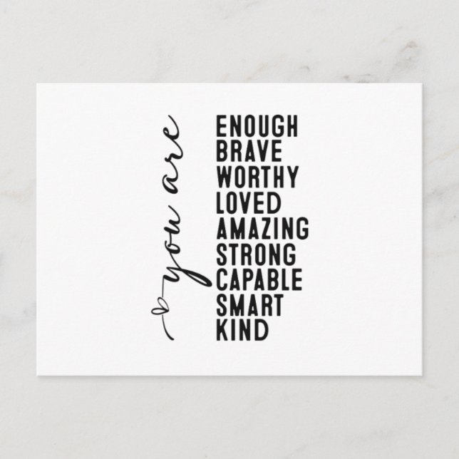 POSTAL MOTIVACIONAL (Anverso)