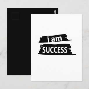 Postal Motivacional Soy Éxito Motivacional