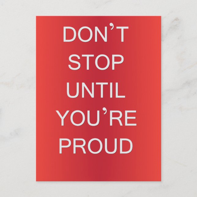 Postal Motivador (Anverso)