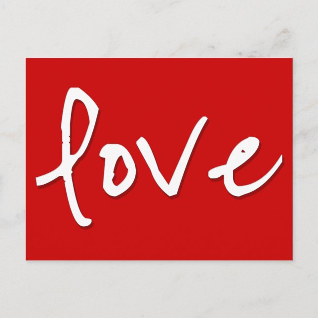 Postal motivadora de amor (Anverso)