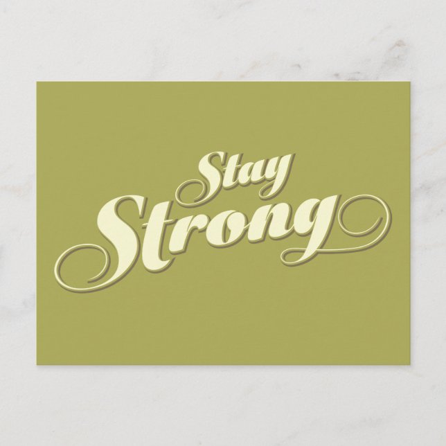 Postal Motivadora de la cita de Lime Green (Anverso)