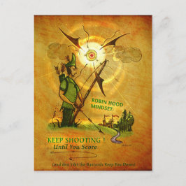 postal motivadora de Robin Hood