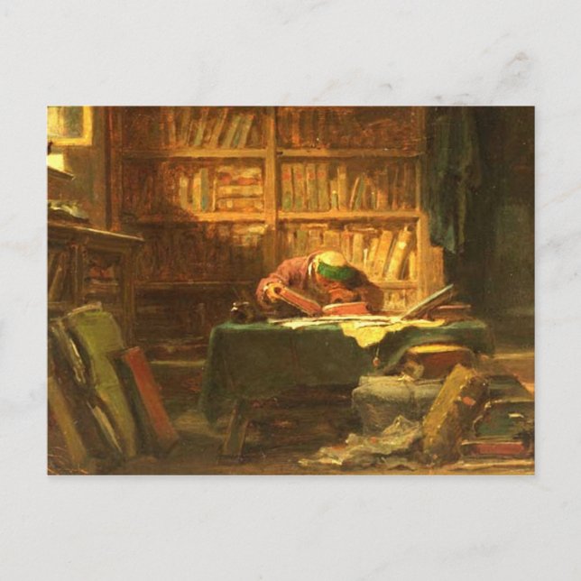 Postal Motivo de cosecha - Estudio (Anverso)