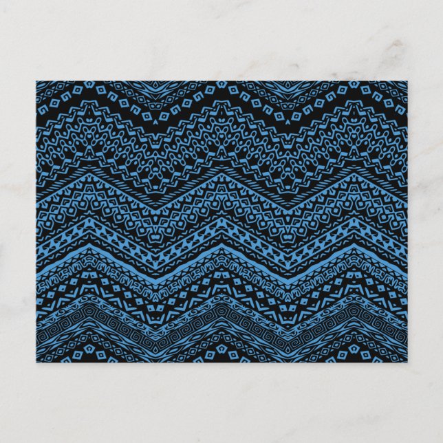 Postal Motivos étnicos 5 (Anverso)