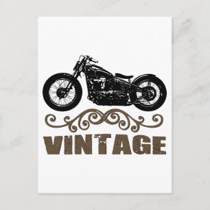 Postal Moto de época